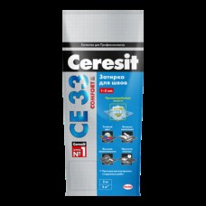 Затирка Ceresit СЕ33 1-6мм, серебристо-серый, 2кг Затирка Ceresit СЕ33 1-6мм, серебристо-серый, 2кг