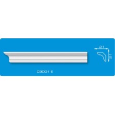 Плинтус потолоч Формат 2м 03001E Плинтус потолоч Формат 2м 03001E