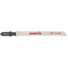 Набор пилок лобз MATRIX, T101A, 72 x 2 мм, HSS по пластику, 3шт Набор пилок лобз MATRIX, T101A, 72 x 2 мм, HSS по пластику, 3шт