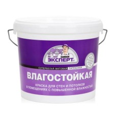Краска ВД Эксперт, супербел, для вн работ, влагостойкая, 7кг Краска ВД Эксперт, супербел, для вн работ, влагостойкая, 7кг