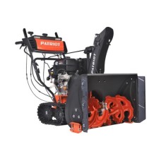 Машина снегоуборочная бензиновая PATRIOT Сибирь 110 ЕТ 11 л.с., эл.старт, обогрев, фара на гусеницах Машина снегоуборочная бензиновая PATRIOT Сибирь 110 ЕТ 11 л.с., эл.старт, обогрев, фара на гусеницах