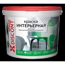 Краска ВД Ореол Дисконт, бел мат, интерьер, 1,5кг Краска ВД Ореол Дисконт, бел мат, интерьер, 1,5кг