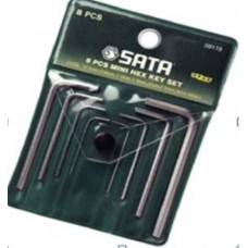 Набор ключей шестигранных Sata 8 предметов, S09119 Набор ключей шестигранных Sata 8 предметов, S09119