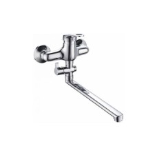 Смеситель GROSS AQUA Base 7237258С-35L(F) д/ванны с дл. изливом 350 мм, хром Смеситель GROSS AQUA Base 7237258С-35L(F) д/ванны с дл. изливом 350 мм, хром