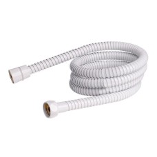Шланг для душа I-TECH, G1/2"x1/2", двухзамковый, нерж, 150*14мм, белый