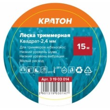 Леска триммерная Кратон Квадрат-2,4мм Леска триммерная Кратон Квадрат-2,4мм