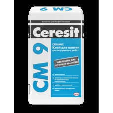 Клей Ceresit СМ 9, для керам плитки, 25кг Клей Ceresit СМ 9, для керам плитки, 25кг