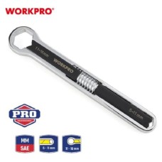 Ключ WORKPRO универсальный регулируемый гаечный (5 -11мм,11-16 мм,9/32"-5/8") метрич,дюйм