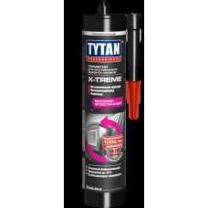 Герметик каучуковый TYTAN Professional X-treme для экстренного ремонта кровли прозрачный 310мл Герметик каучуковый TYTAN Professional X-treme для экстренного ремонта кровли прозрачный 310мл