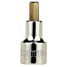 Головка торцевая Sata 1/2" со вставкой HEX Н-4 50мм, S24201 Головка торцевая Sata 1/2" со вставкой HEX Н-4 50мм, S24201