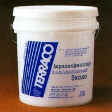 Шпатлевка Terraco Acrilic-Filler econo, для наруж работ 25кг Шпатлевка Terraco Acrilic-Filler econo, для наруж работ 25кг