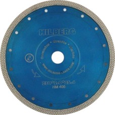 Диск алмазный отрезной 230*25,4/22,23 Hilberg Турбо ультратонкий х-тип (керамогранит, керамика) Диск алмазный отрезной 230*25,4/22,23 Hilberg Турбо ультратонкий х-тип (керамогранит, керамика)