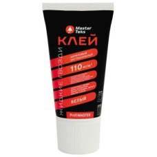 Клей жидкие гвозди MasterTeks ProfiMaster акрил.110кг/м2 экстрасильный 0,2кг белый тюбик Клей жидкие гвозди MasterTeks ProfiMaster акрил.110кг/м2 экстрасильный 0,2кг белый тюбик
