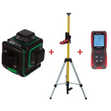 Комплект лазерный уровень ADA CUBE 3-360 GREEN Basic Edition + штатив +ADA Cosmo 50 +ADA SILVER PLUS Комплект лазерный уровень ADA CUBE 3-360 GREEN Basic Edition + штатив +ADA Cosmo 50 +ADA SILVER PLUS