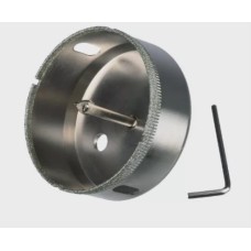 Коронка алмазная VERTEX 85*55 мм с центрирующим сверлом(керамогранит,мрамор, стекло) Коронка алмазная VERTEX 85*55 мм с центрирующим сверлом(керамогранит,мрамор, стекло)