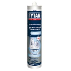 Герметик TYTAN Professional акриловый, белый 280мл Герметик TYTAN Professional акриловый, белый 280мл