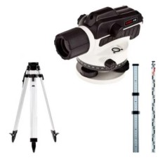 Комплект нивелир оптический ADA Ruber-X32 + Рейка нивелирная телескопическая ADA STAFF 3 + Штатив алюминиевый на винтах ADA Light S Комплект нивелир оптический ADA Ruber-X32 + Рейка нивелирная телескопическая ADA STAFF 3 + Штатив алюминиевый на винтах ADA Light S