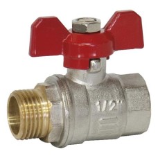Кран шаровой I-TECH FM (ВР-НР) 3/4", бабочка
