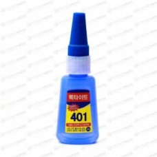 Клей 401 Gold, цианоакрилатный,белый, Корея, 20г Клей 401 Gold, цианоакрилатный,белый, Корея, 20г