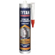 Герметик TYTAN Professional силикатный д/каминов чёрный, до 1500 °С280мл Герметик TYTAN Professional силикатный д/каминов чёрный, до 1500 °С280мл