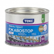Грунт-эмаль алкид РжавоStop, по ржавчине молотковая золотистая 0,5 кг