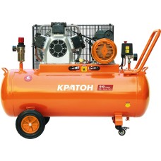 Компрессор с ременной передачей безмасляный Кратон AC-510-100-BDW
