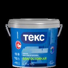 Краска ВД ТЕКС Профи, супербел, влагостойк, 4,5л/6,5кг Краска ВД ТЕКС Профи, супербел, влагостойк, 4,5л/6,5кг