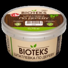 Шпатлевка BIOTEKS, по дереву дуб 0,75кг Шпатлевка BIOTEKS, по дереву дуб 0,75кг