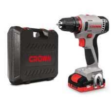 Дрель-шуруповерт аккум CROWN XSerie CT21081H-2 BMC,12В,30 Нм,2,0 Ач x 2Li,БЗП 0,8-10 мм Дрель-шуруповерт аккум CROWN XSerie CT21081H-2 BMC,12В,30 Нм,2,0 Ач x 2Li,БЗП 0,8-10 мм
