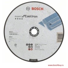 Диск отрезной по чугуну BOSCH, 230x3мм