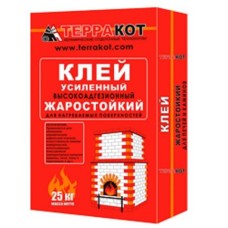 Клей Терракот жаростойкий усиленный, 25кг Клей Терракот жаростойкий усиленный, 25кг