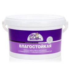 Краска ВД Эксперт, супербел, для вн работ, влагостойкая, 3кг Краска ВД Эксперт, супербел, для вн работ, влагостойкая, 3кг
