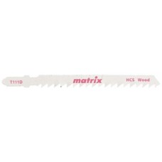 Набор пилок лобз MATRIX, T111D, 75 x 4 мм, HCS по дереву, 3шт Набор пилок лобз MATRIX, T111D, 75 x 4 мм, HCS по дереву, 3шт