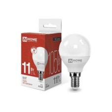 Лампа светодиодная LED-ШАР-VC 11Вт 230В Е14 4000К 1050Лм IN HOME Лампа светодиодная LED-ШАР-VC 11Вт 230В Е14 4000К 1050Лм IN HOME