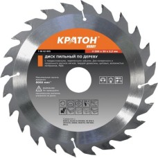 Диск пильный по дереву, чистый рез Кратон Ø250х32/30х2,8 мм, 60 Т