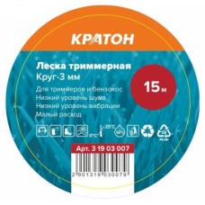 Леска триммерная Кратон Круг-3мм Леска триммерная Кратон Круг-3мм