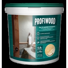 Лак ВД Profiwood, по дереву и камню, глянцевый, 0,9кг Лак ВД Profiwood, по дереву и камню, глянцевый, 0,9кг