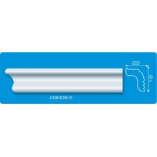 Плинтус потолоч Формат 2м 03006Е Плинтус потолоч Формат 2м 03006Е