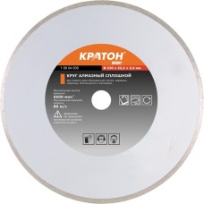 Круг алмазный сплошной Кратон Ø230х22,2х2,4 мм Круг алмазный сплошной Кратон Ø230х22,2х2,4 мм