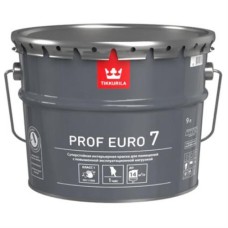 Краска ВД TIKKURILA ЕВРО-7 PROF,белая, 9л Краска ВД TIKKURILA ЕВРО-7 PROF,белая, 9л