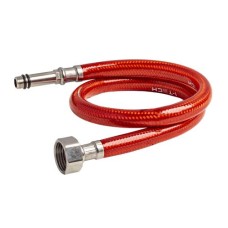 Подводка для смес I-TECH 1/2"хМ10 (35 мм), 80 см, сталь+ПВХ красная Подводка для смес I-TECH 1/2"хМ10 (35 мм), 80 см, сталь+ПВХ красная