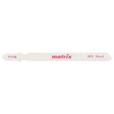 Набор пилок лобз MATRIX, T111B, 75 x 2 мм, HCS по дереву, 3шт Набор пилок лобз MATRIX, T111B, 75 x 2 мм, HCS по дереву, 3шт
