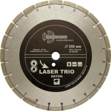 Диск алмазный отрезной 350*25,4*12 Trio Diamond Лазер бетон (армированный бетон, железобетон) Диск алмазный отрезной 350*25,4*12 Trio Diamond Лазер бетон (армированный бетон, железобетон)