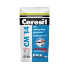 Клей Ceresit СМ 14, EXTRA, для плитки, 5кг Клей Ceresit СМ 14, EXTRA, для плитки, 5кг