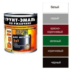 Грунт-эмаль DALI по ржавчине коричневая 0,75л (RAL 8017) Грунт-эмаль DALI по ржавчине коричневая 0,75л (RAL 8017)