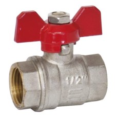 Кран шаровой I-TECH FF (ВР-ВР) 3/4", бабочка