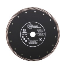 Диск алмазный отрезной 230*22,23 Турбо серия Grand hot press (армированный бетон, железобетон) Диск алмазный отрезной 230*22,23 Турбо серия Grand hot press (армированный бетон, железобетон)