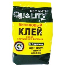 Клей обойный Кволити универсальныйвиниловый 200гр.