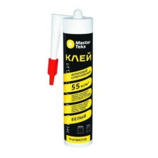 Клей жидкие гвозди MasterTeks ProfiMaster 55кг/м2 суперсильный, белый0,430кг Клей жидкие гвозди MasterTeks ProfiMaster 55кг/м2 суперсильный, белый0,430кг