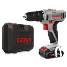 Дрель-шуруповерт аккум CROWN CT21052LH -1,5 BMC,12В,25 Нм.1,5 Ач x 2Li,БЗП 0,8-10 мм Дрель-шуруповерт аккум CROWN CT21052LH -1,5 BMC,12В,25 Нм.1,5 Ач x 2Li,БЗП 0,8-10 мм